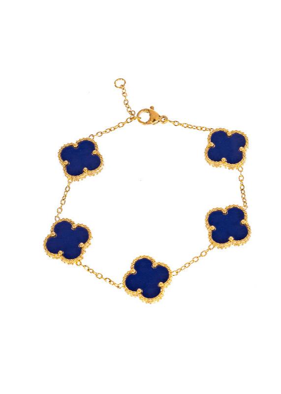 CRESS FLOWER BRACELET SAPPHIRE