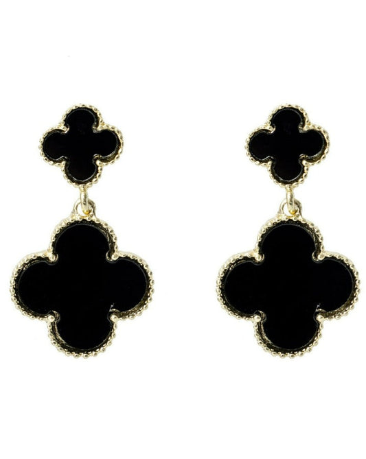 EVA EARRING BLACK