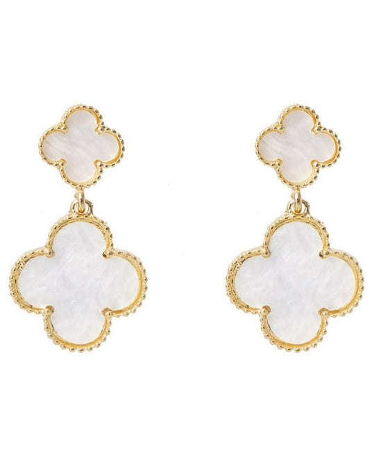 EVA EARRING WHITE