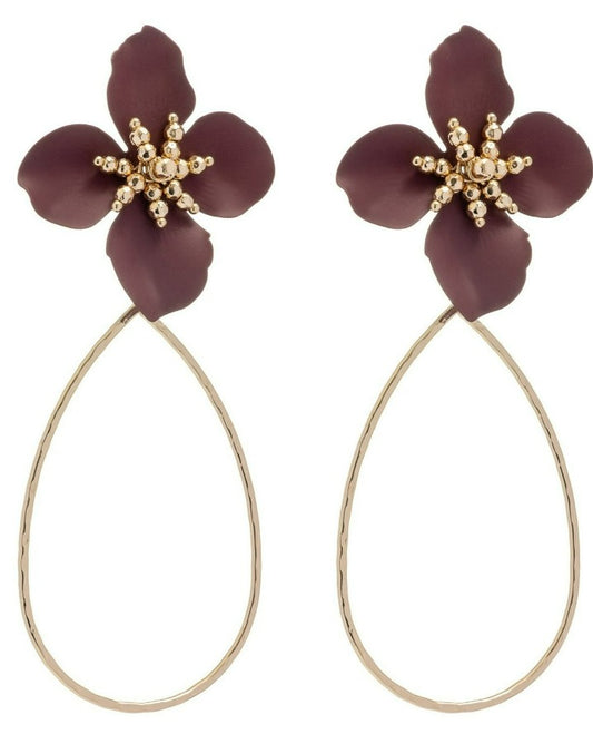 HAZEL PEARL EARRING MULBERRY