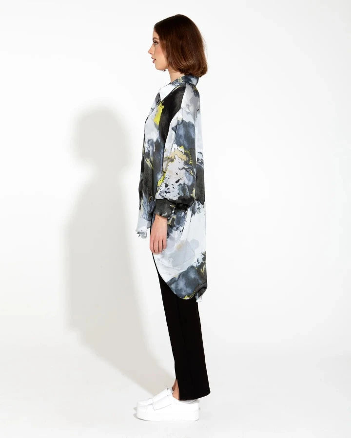 TRANSFIXED OVERSIZED SHIRT MARBLE