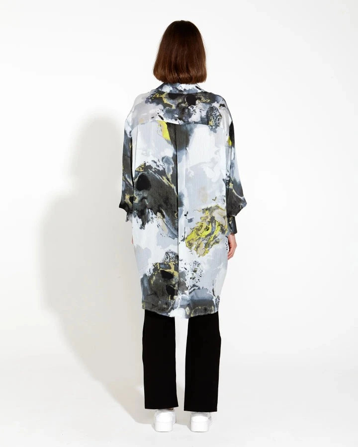 TRANSFIXED OVERSIZED SHIRT MARBLE