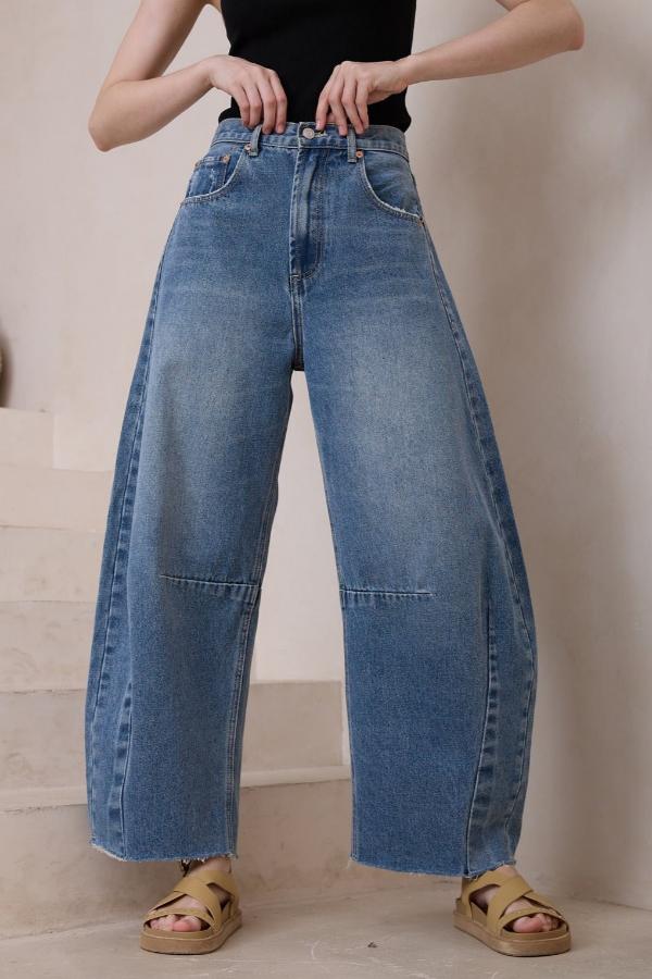 HAVANA HORSESHOE JEAN BLUE DENIM