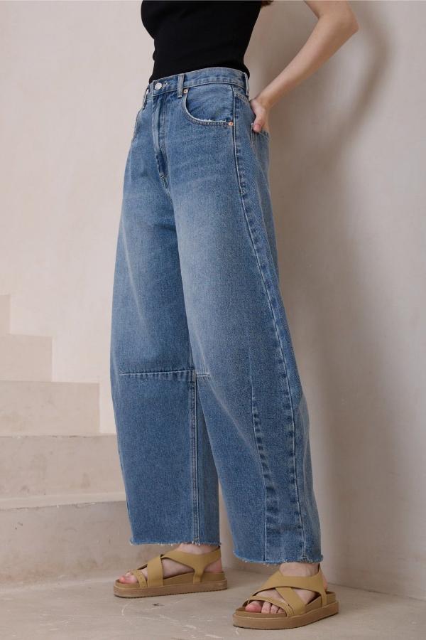 HAVANA HORSESHOE JEAN BLUE DENIM