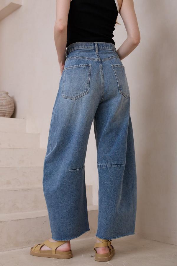 HAVANA HORSESHOE JEAN BLUE DENIM