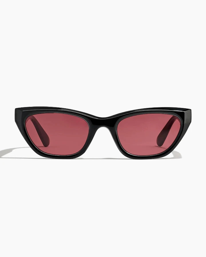 UPTOWN BLACK/CHERRY COLA SUNGLASSES