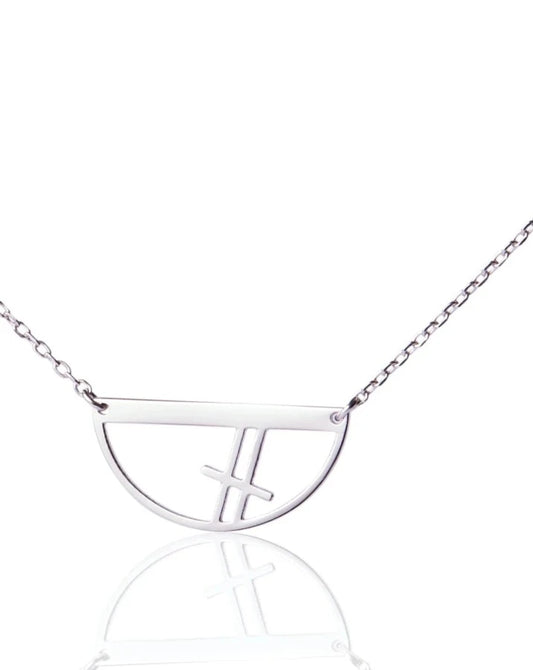 FREE THROW SILVER NECKLACE